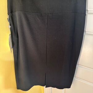 DKNY Black Knit Skirt